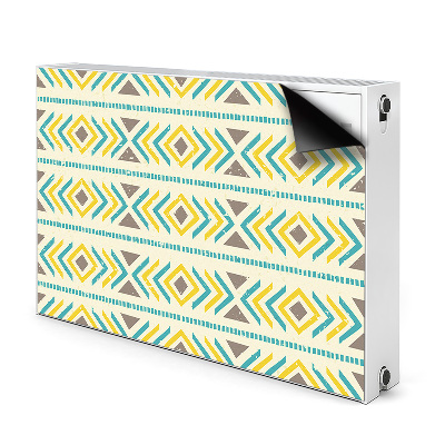 Magnetic radiator mat Geometric pattern