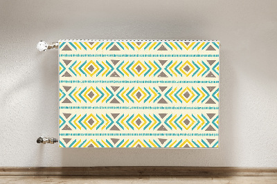 Magnetic radiator mat Geometric pattern