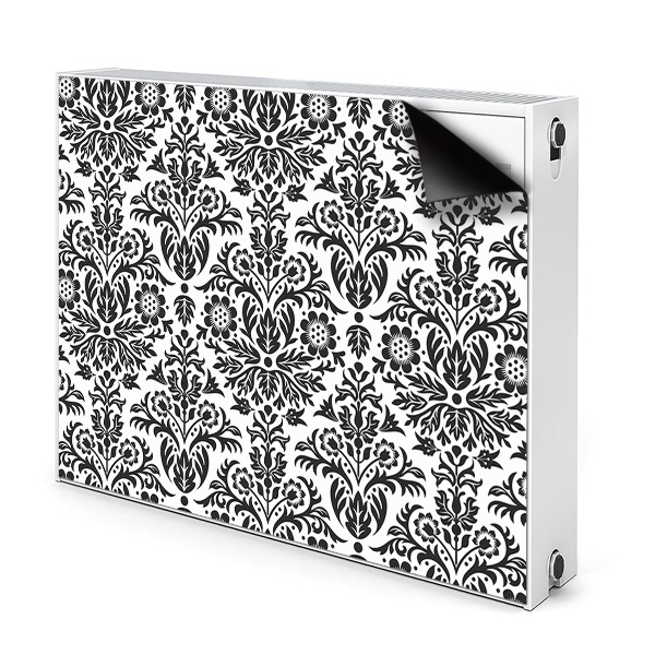 Printed radiator mat Floral pattern