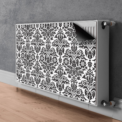 Printed radiator mat Floral pattern