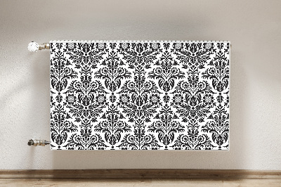 Printed radiator mat Floral pattern