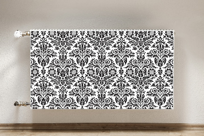 Printed radiator mat Floral pattern