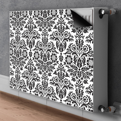 Printed radiator mat Floral pattern