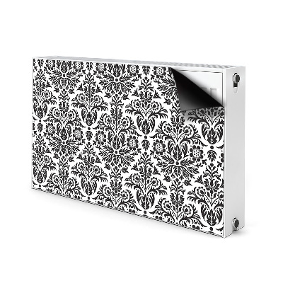 Printed radiator mat Floral pattern