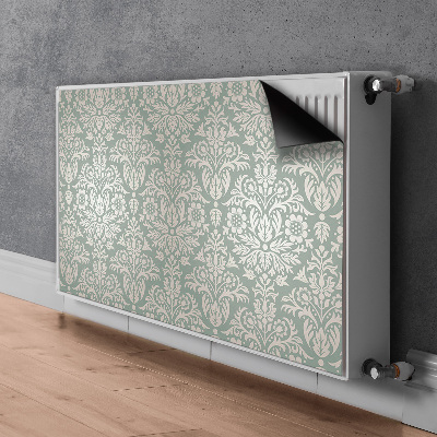 Printed radiator mat Floral pattern