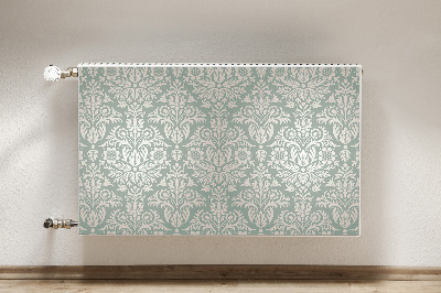 Printed radiator mat Floral pattern