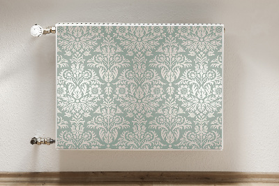 Printed radiator mat Floral pattern