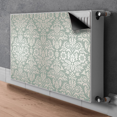 Printed radiator mat Floral pattern