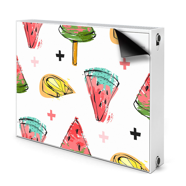 Radiator cover Watermelon on a stick