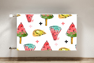 Radiator cover Watermelon on a stick