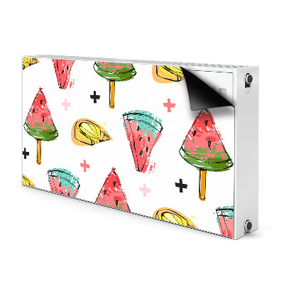 Radiator cover Watermelon on a stick