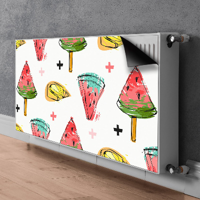 Radiator cover Watermelon on a stick