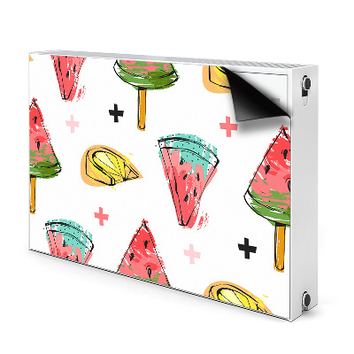 Radiator cover Watermelon on a stick