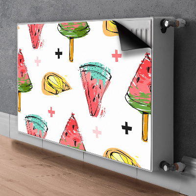 Radiator cover Watermelon on a stick