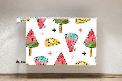 Radiator cover Watermelon on a stick