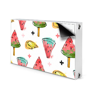 Radiator cover Watermelon on a stick