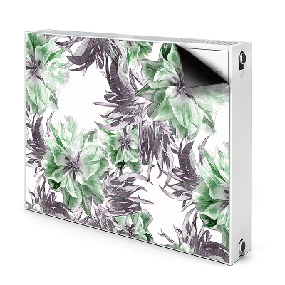 Magnetic radiator cover Magic Flowers