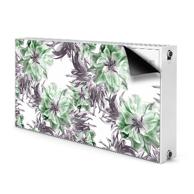 Magnetic radiator cover Magic Flowers