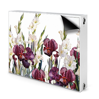 Magnetic radiator cover Vintage style meadow