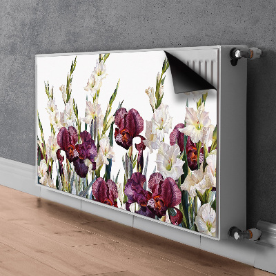 Magnetic radiator cover Vintage style meadow