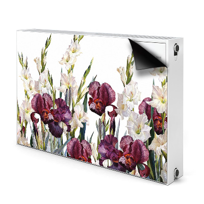 Magnetic radiator cover Vintage style meadow