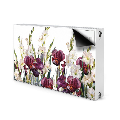 Magnetic radiator cover Vintage style meadow