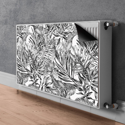 Decorative radiator cover Monster sketch