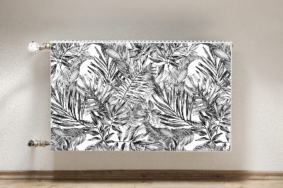 Decorative radiator cover Monster sketch