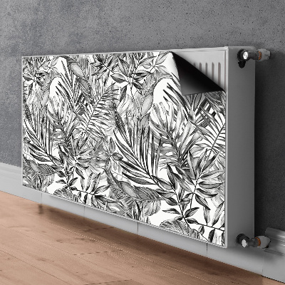 Decorative radiator cover Monster sketch