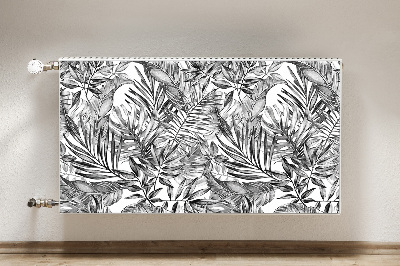 Decorative radiator cover Monster sketch