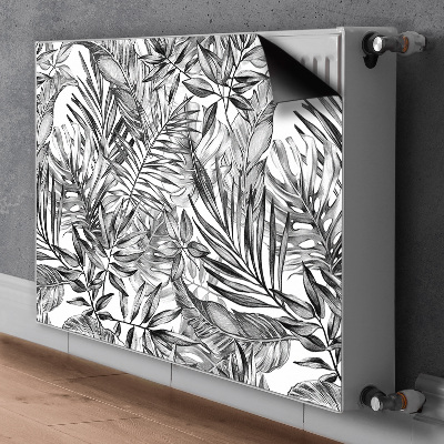 Decorative radiator cover Monster sketch