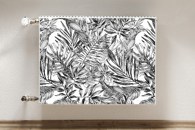 Decorative radiator cover Monster sketch