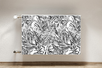 Decorative radiator cover Monster sketch