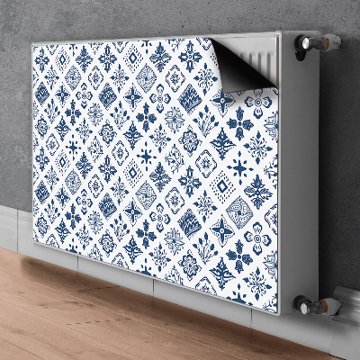 Magnetic radiator cover Moroccan pattern