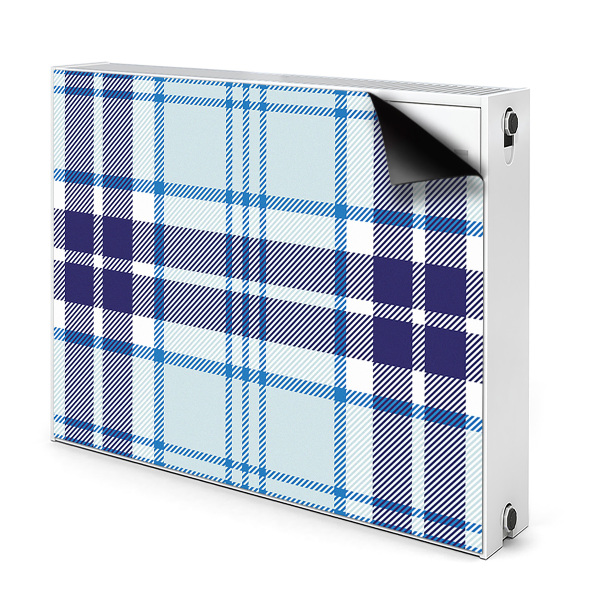 Decorative radiator cover Tartan