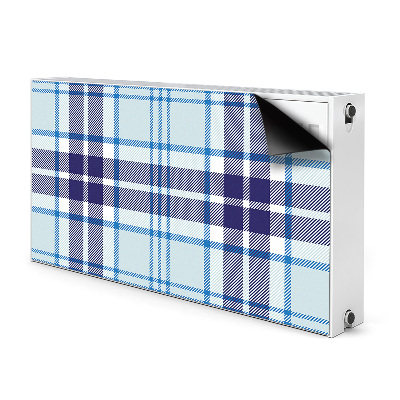 Decorative radiator cover Tartan