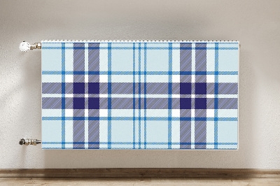 Decorative radiator cover Tartan