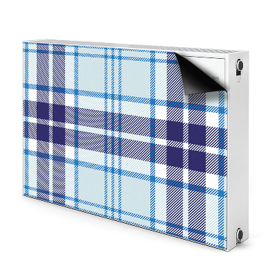 Decorative radiator cover Tartan