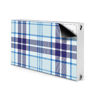 Decorative radiator cover Tartan