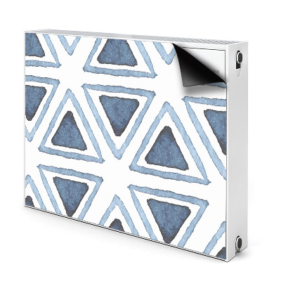 Magnetic radiator mat Triangles