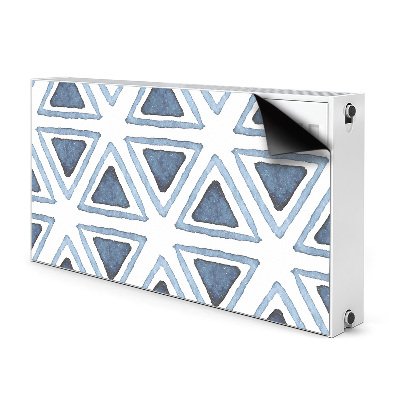 Magnetic radiator mat Triangles