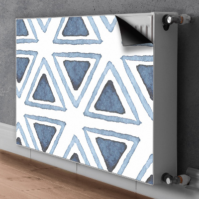 Magnetic radiator mat Triangles