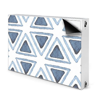 Magnetic radiator mat Triangles