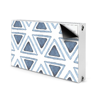 Magnetic radiator mat Triangles