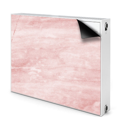 Magnetic radiator mat Pink texture