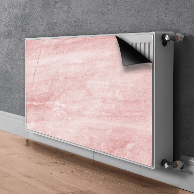 Magnetic radiator mat Pink texture