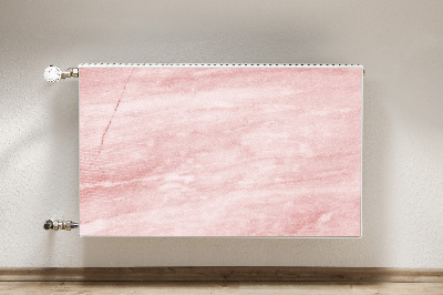 Magnetic radiator mat Pink texture