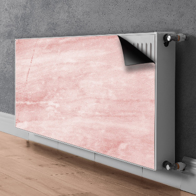 Magnetic radiator mat Pink texture