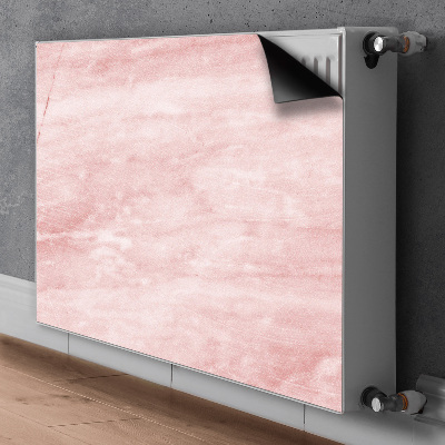 Magnetic radiator mat Pink texture