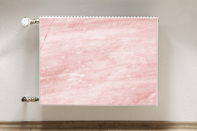 Magnetic radiator mat Pink texture